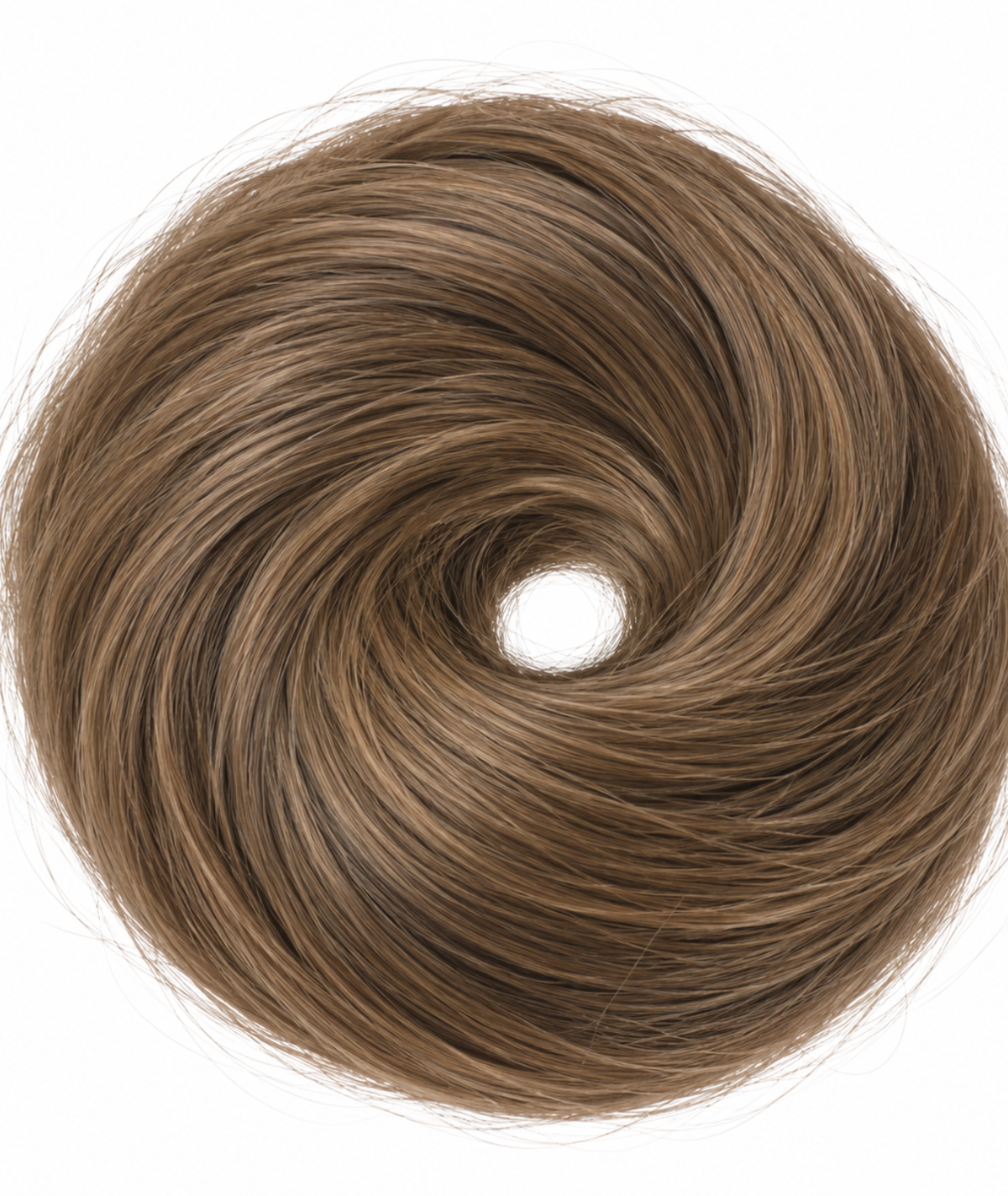 #8 Natural Light Brown Messy Bun Hair Extensions (28g)