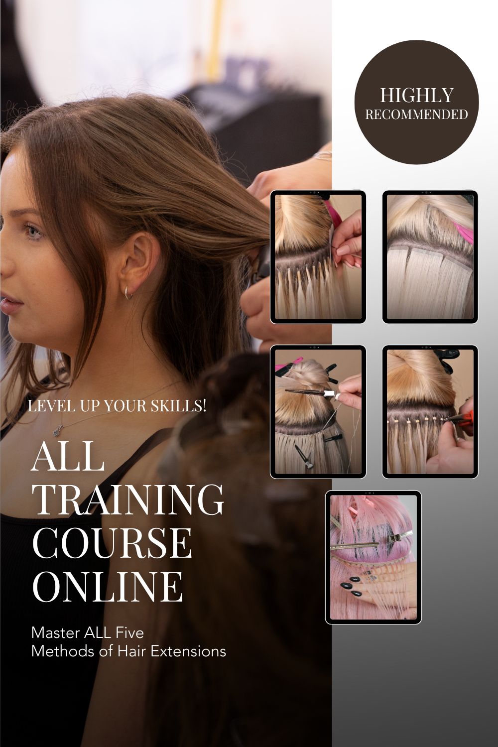 Hair Extensions Training Course Online