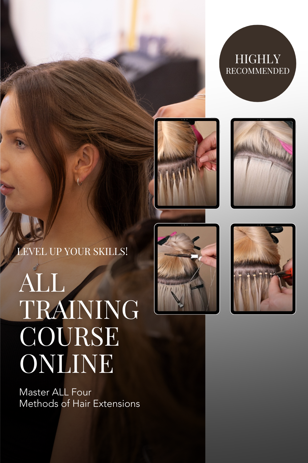 Hair Extensions Training Course Online