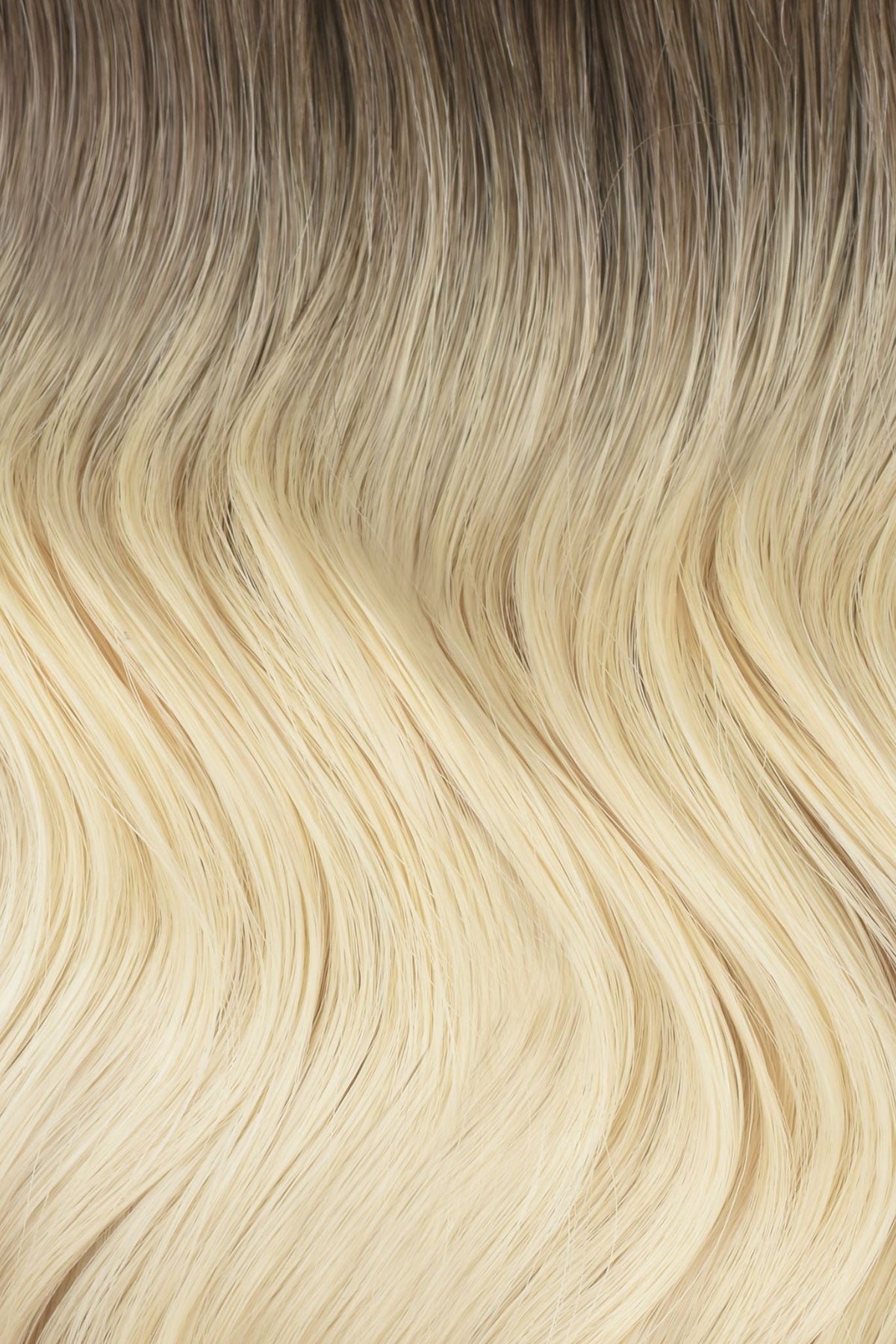 #Arctic Blonde Balayage Butterfly Weft Extensions