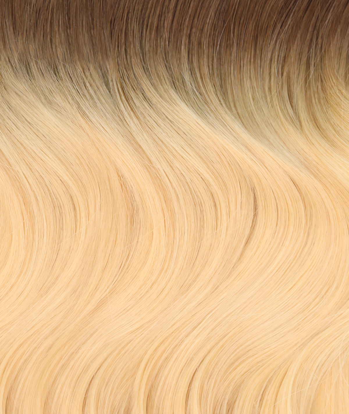 #Beach Blonde Ombre Nano Tip Hair Extensions — Value Grade
