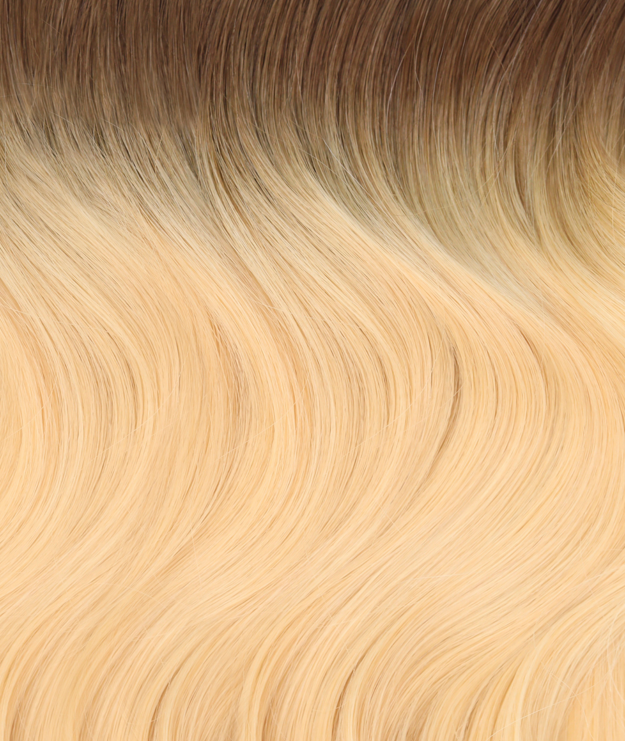 #Beach Blonde Ombre  Invisi Tape Hair Extensions