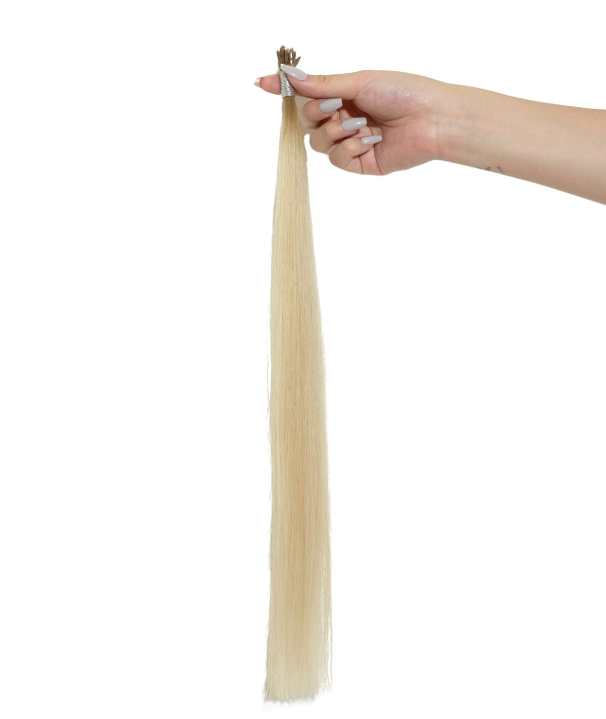 #Beach Blonde Ombre Nano Tip Hair Extensions — Value Grade