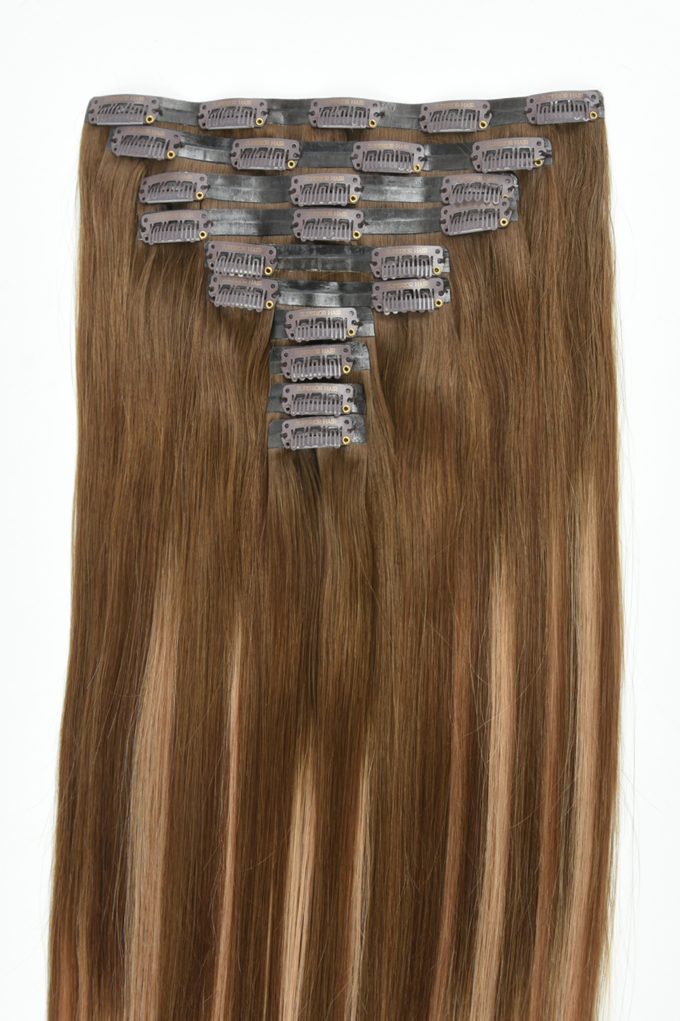 #Bronde Balayage Seamless Clip In Hair Extensions