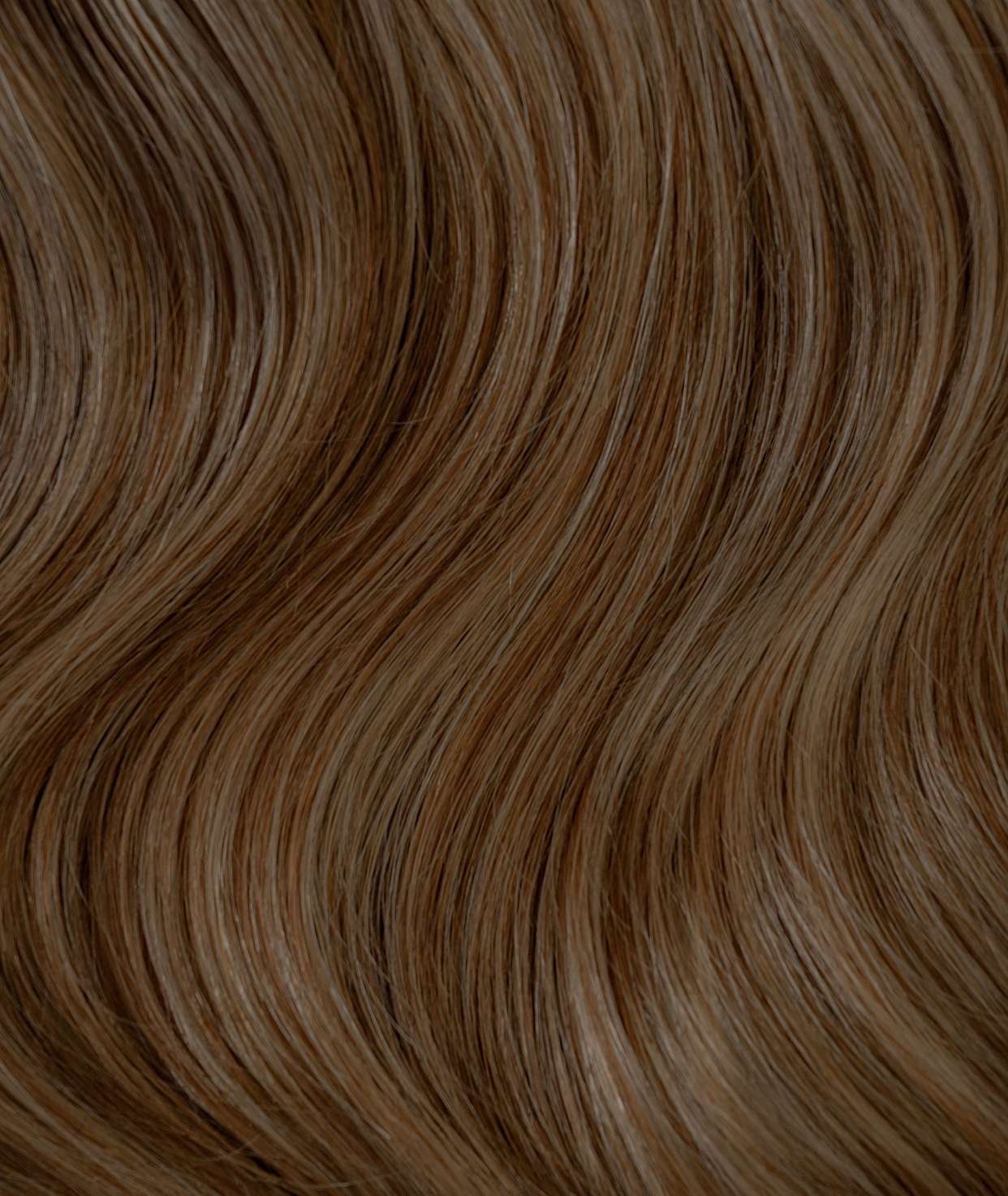 #Chestnut Brown Highlights Keratin Bond Hair Extensions