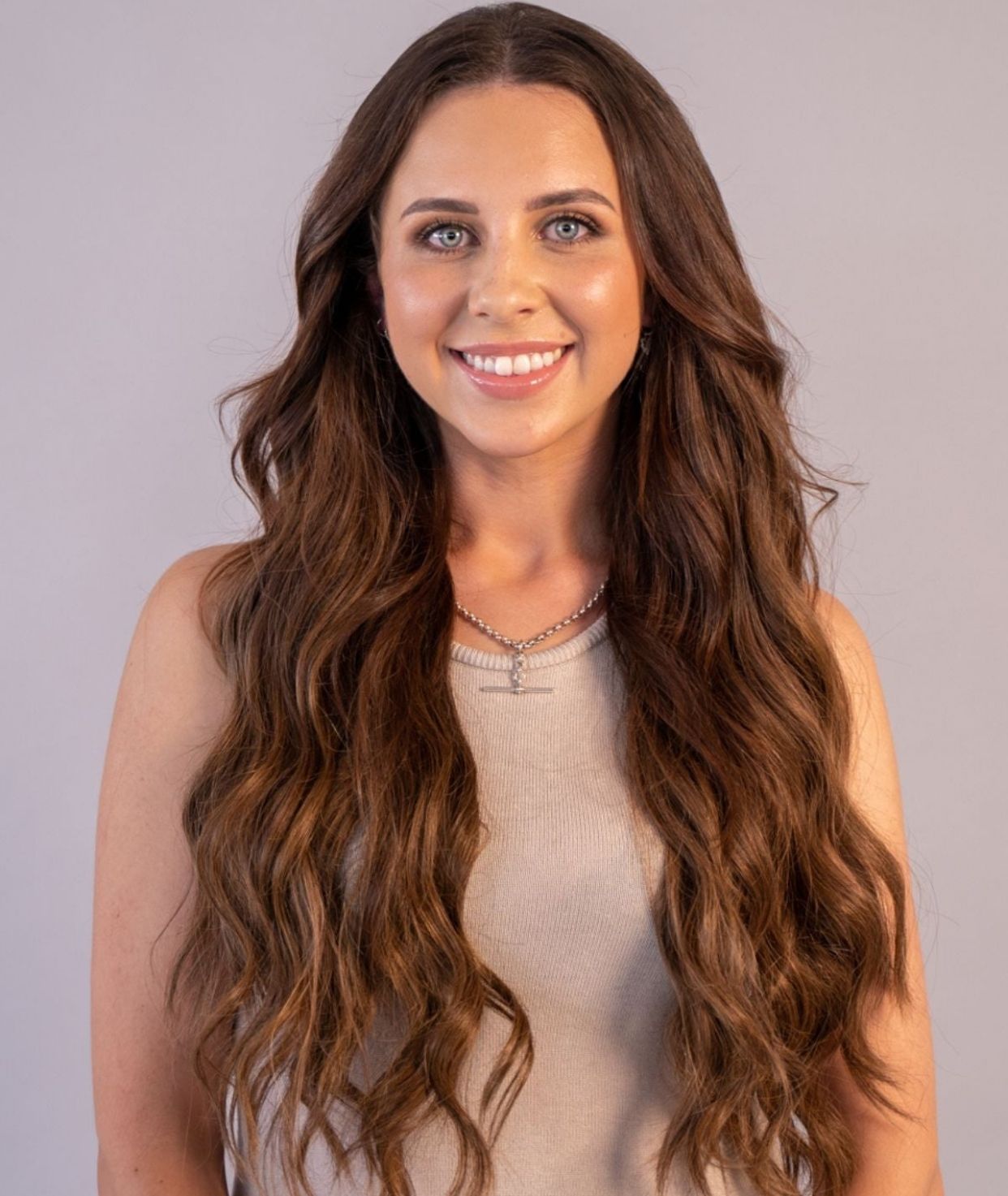 #Chocolate Brown Balayage Pre Bonded U Tip Extensions — Value Grade