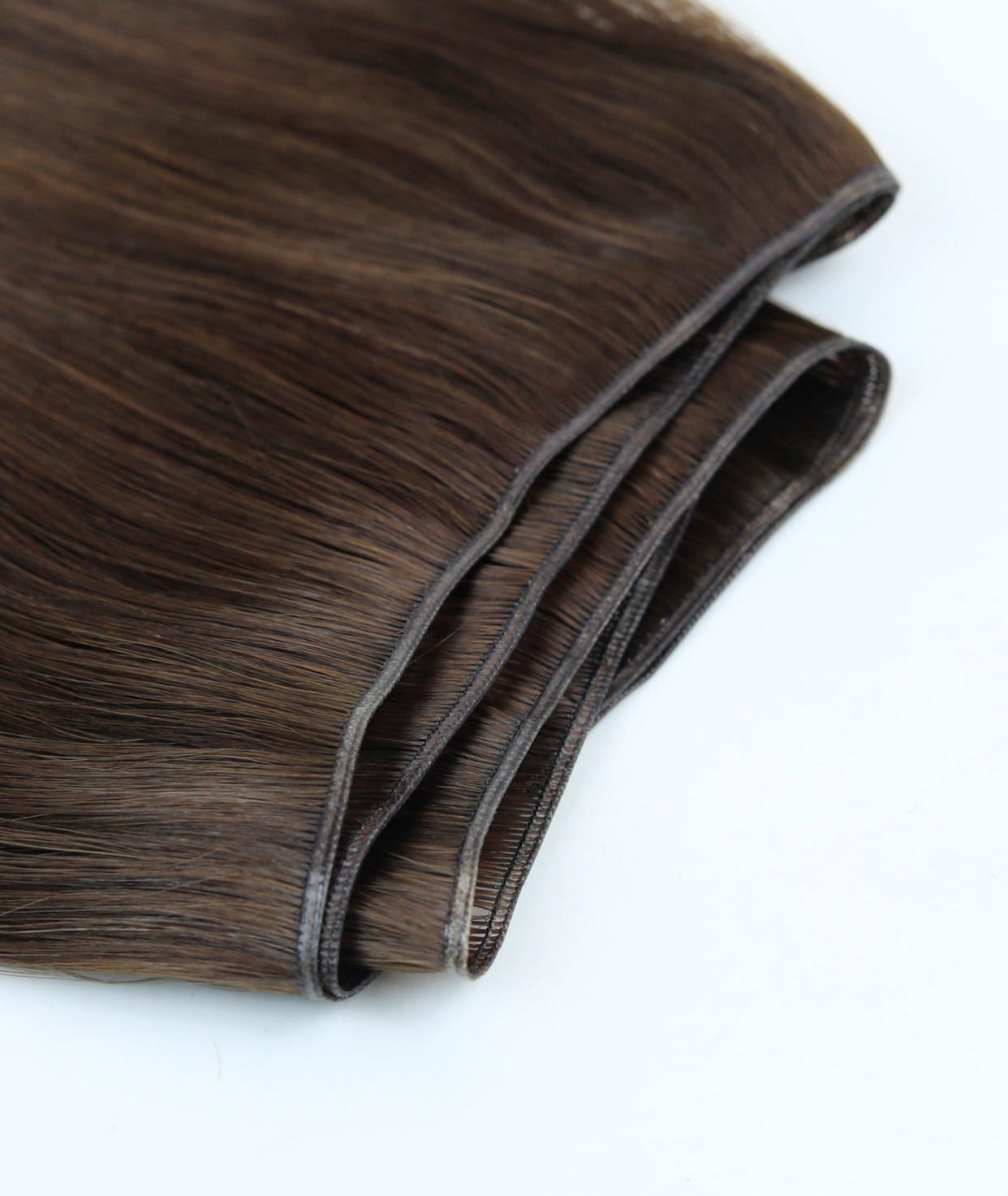#Chocolate Brown Balayage Genius Weft Hair Extensions