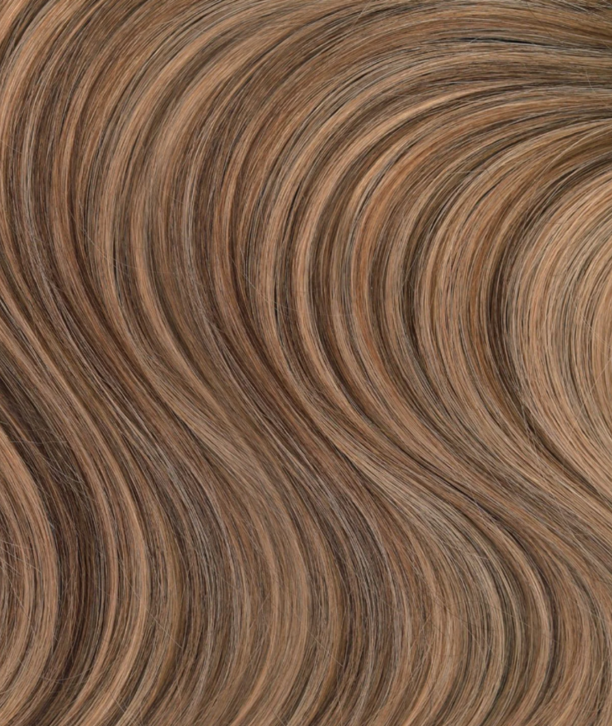 #Chestnut Brown Highlights Invisi Tape Hair Extensions