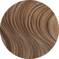 #Chestnut Brown Highlights Invisi Tape Hair Extensions