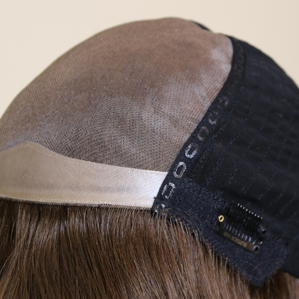 #Chocolate Brown Balayage Mono Top Human Hair Wig