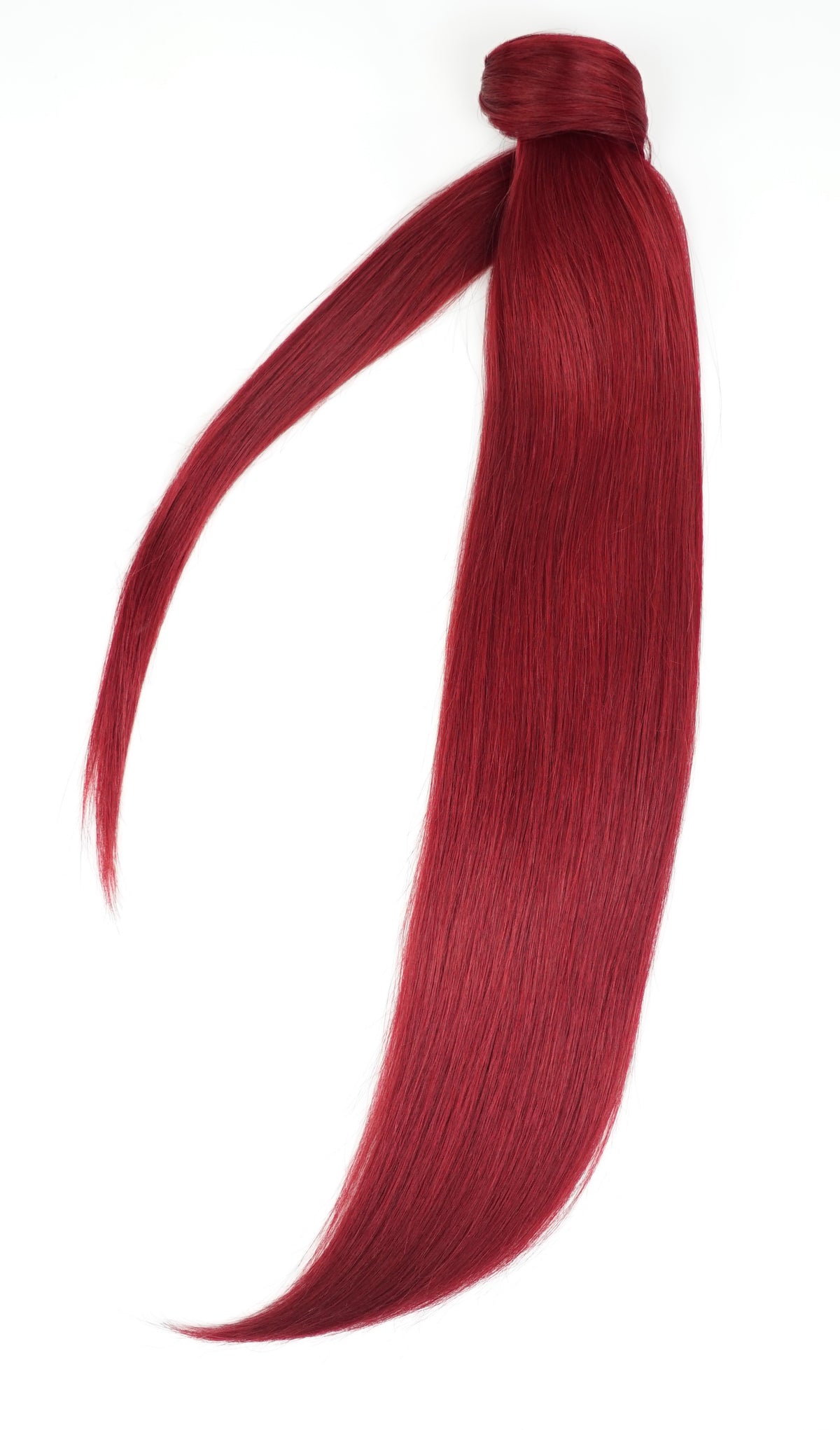 #6R Red Ponytail Extensions — Value Grade