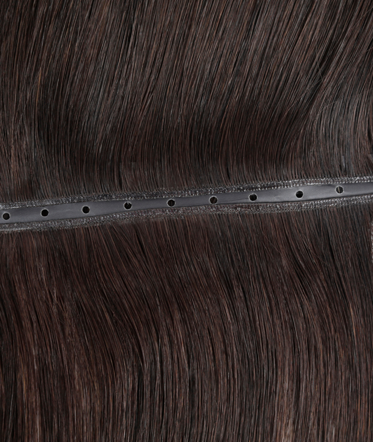 #Dark Brown Balayage Superior Butterfly Weft™ Hair Extensions