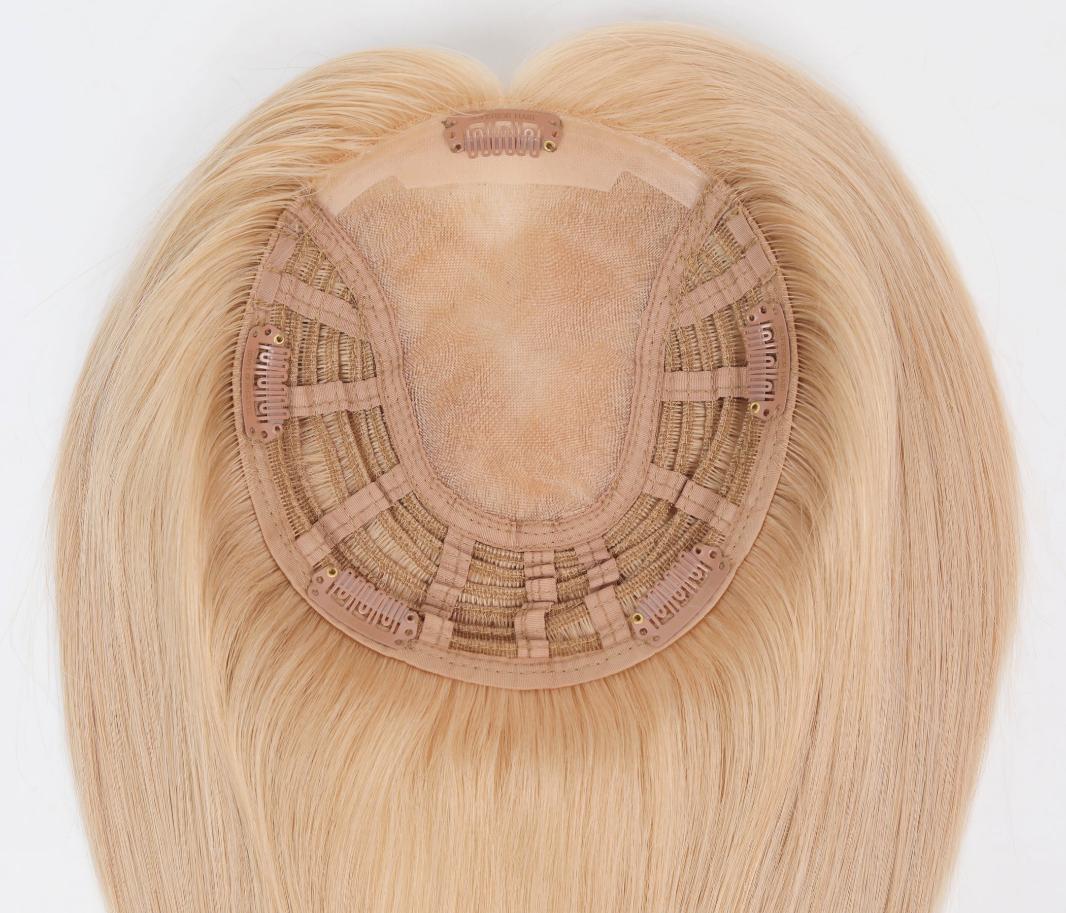 #Dirty Blonde Topper With Invisible Wire (65g)