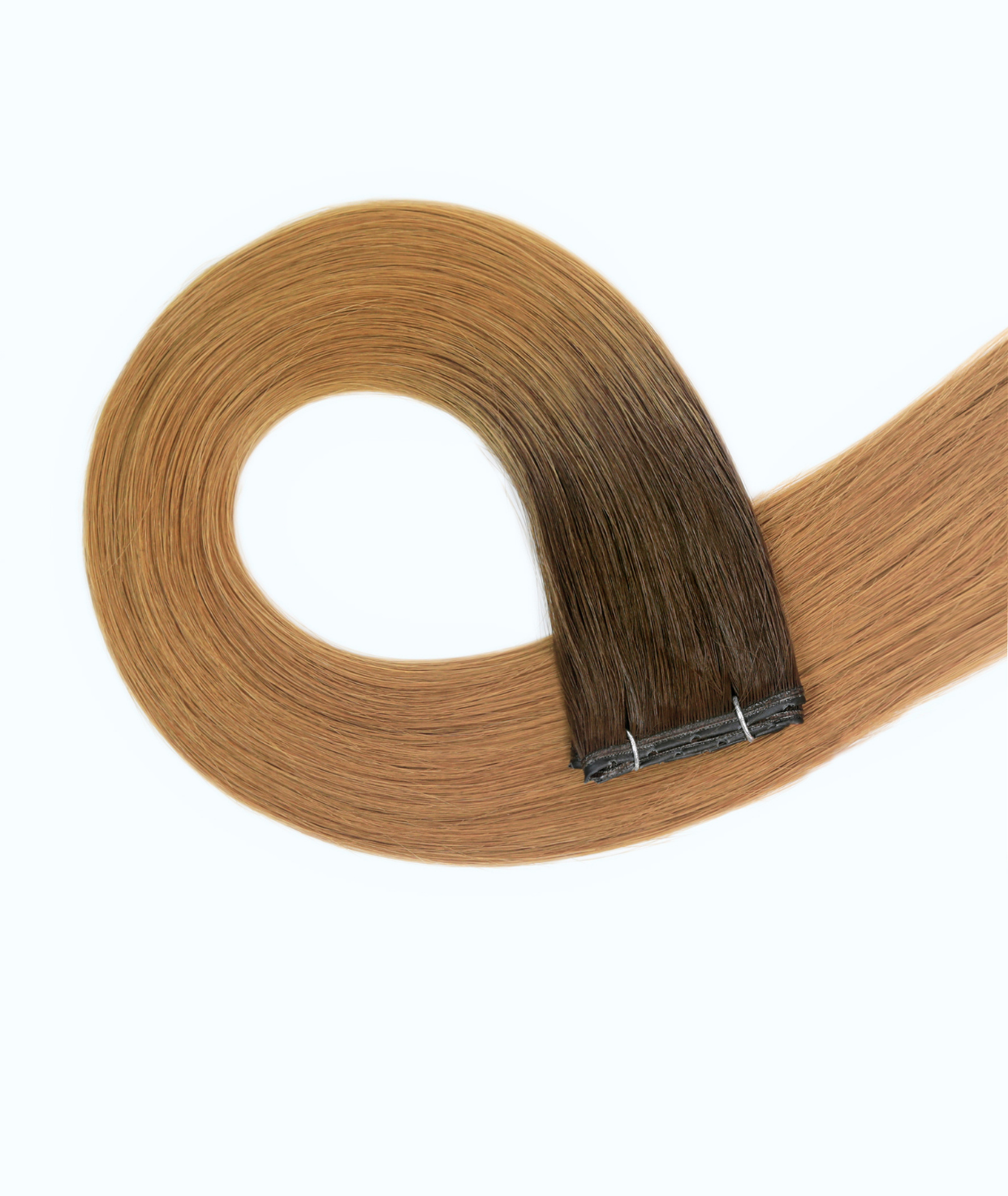 #Ginger Snap Ombre Superior Butterfly Weft™ Hair Extensions
