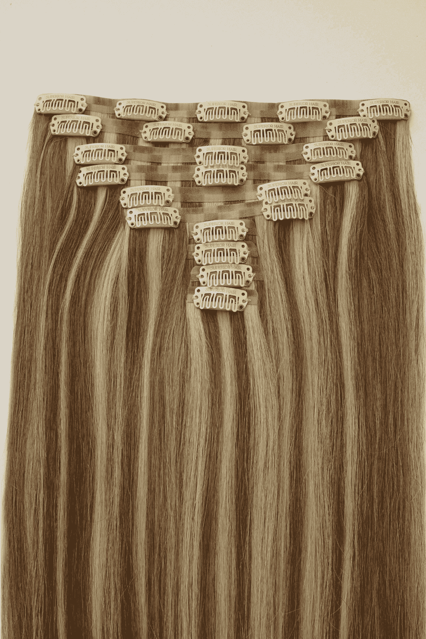 #Hazelnut Twist Seamless Clip In Hair Extensions