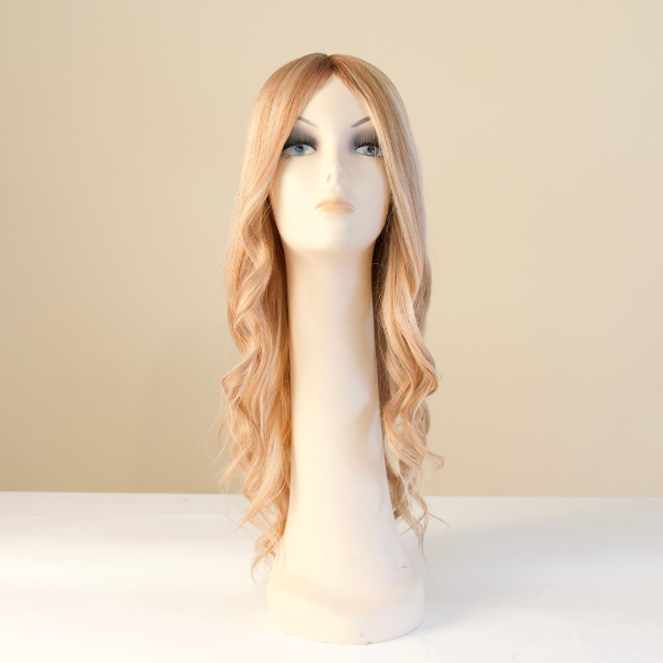 #Toffee Cream Balayage Mono Top Human Hair Wig