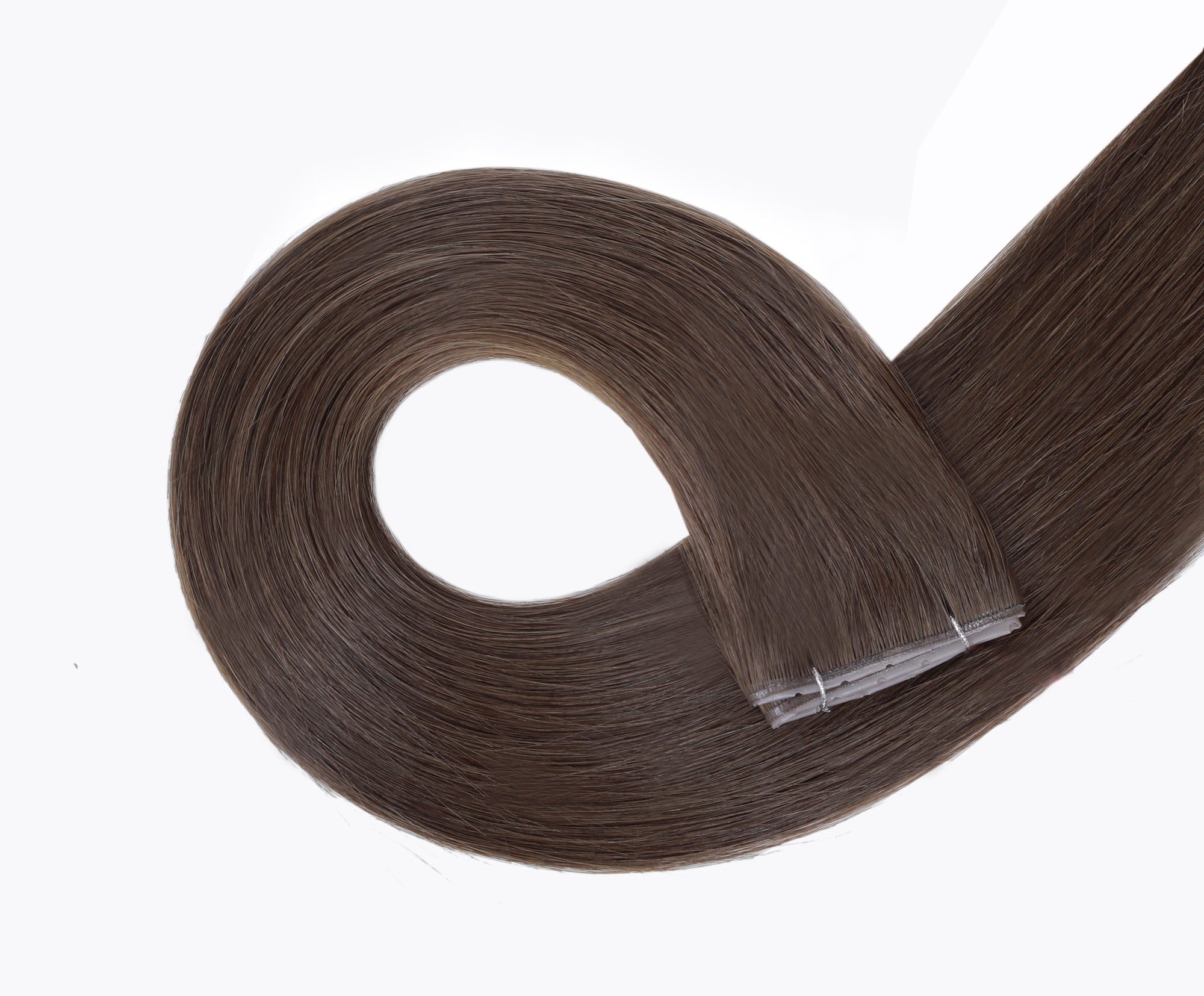 #2 Dark Brown Butterfly Weft Extensions