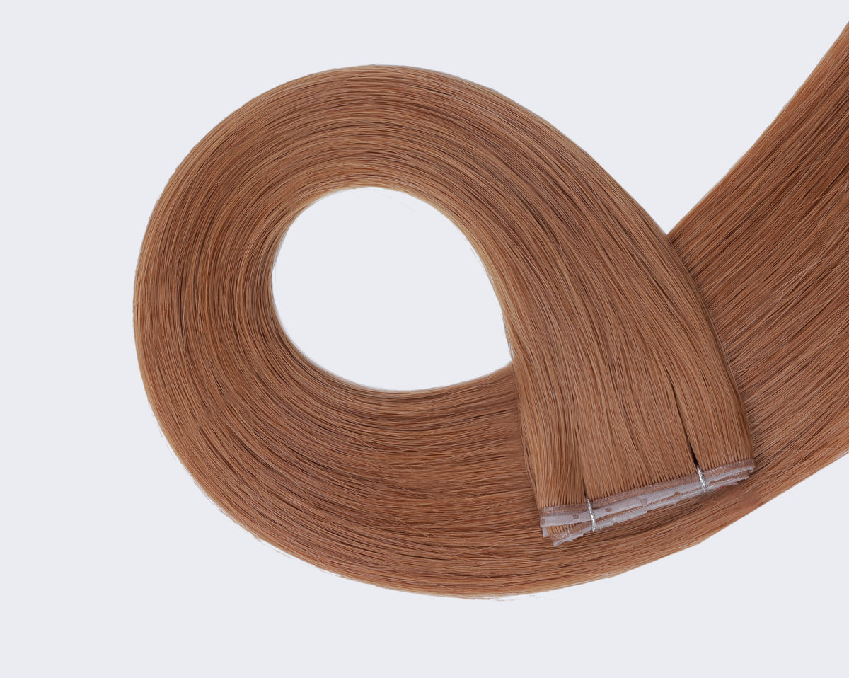 #Natural Red Superior Butterfly Weft™ Extensions