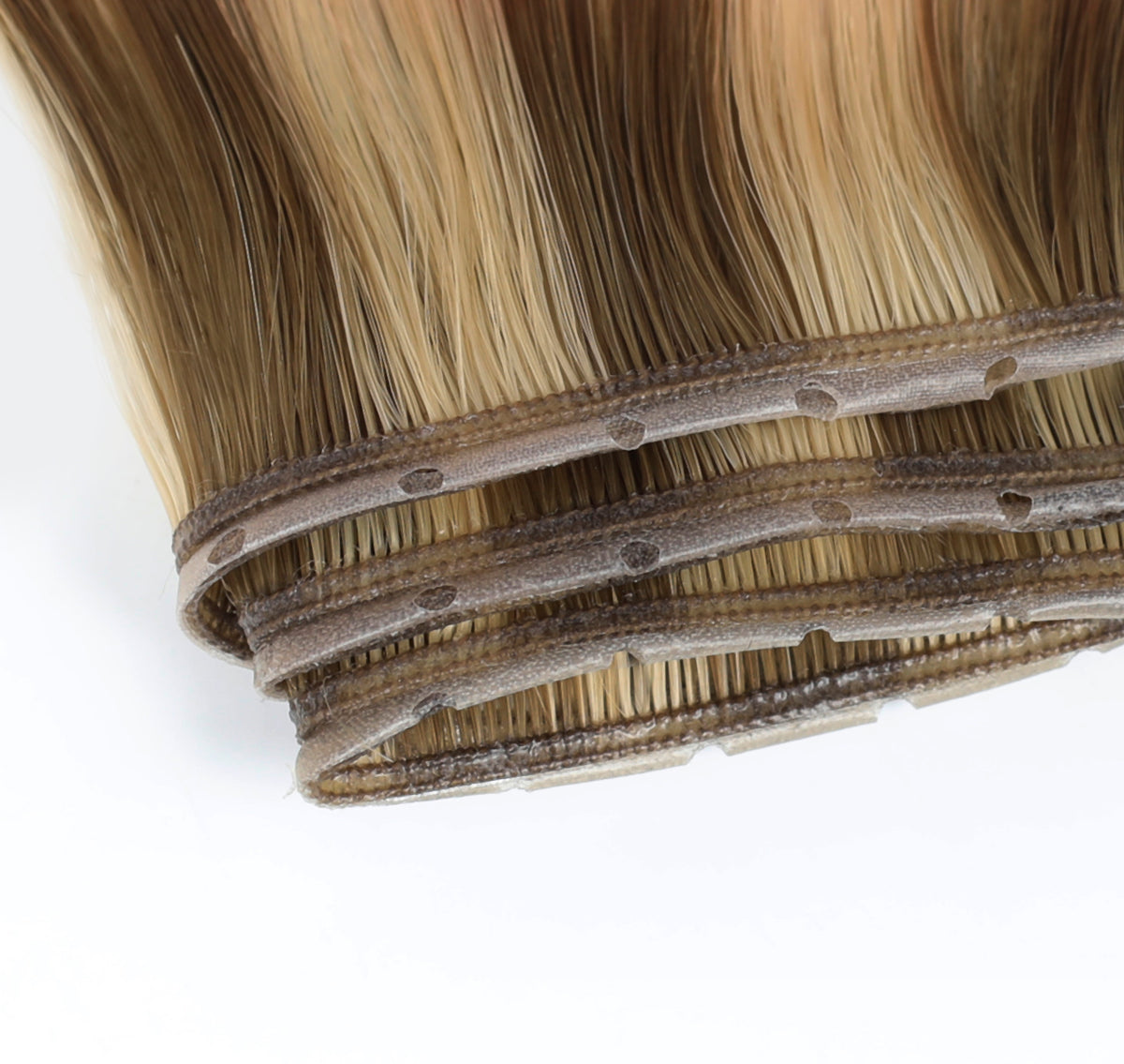 #Hazelnut Twist Butterfly Weft Extensions