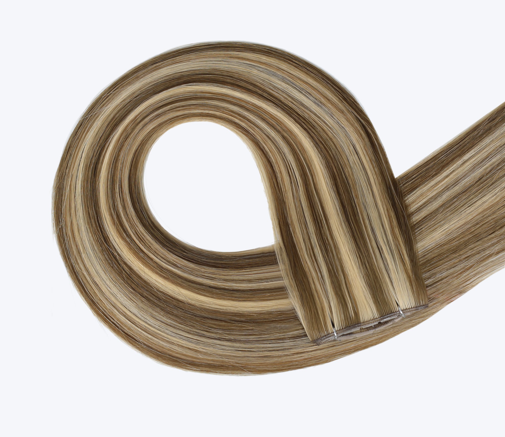 #Hazelnut Twist Butterfly Weft Extensions