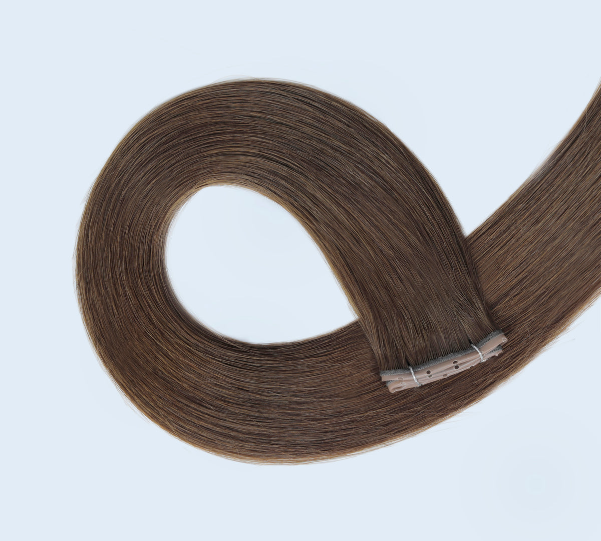 #6 Chestnut Brown Superior Butterfly Weft™ Extensions