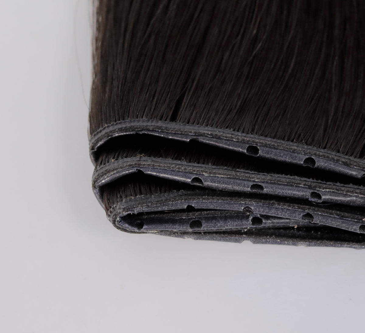 #Dark Ash Brown Balayage Superior Butterfly Weft™ Extensions