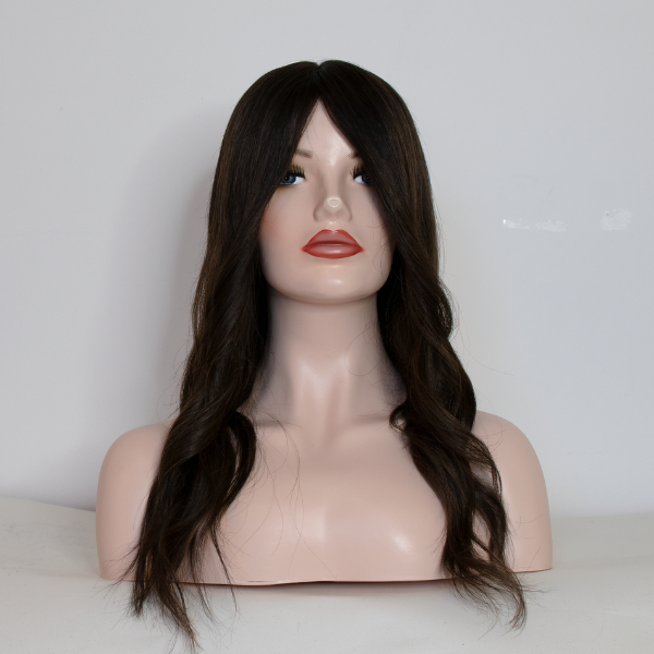 #Off Black Balayage Mono Top Human Hair Wig