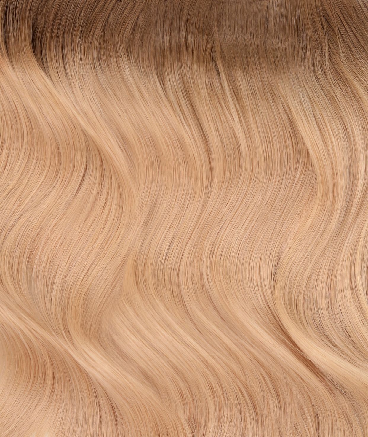 #Rooted Beach Blonde Genius Weft Extensions (NEW)