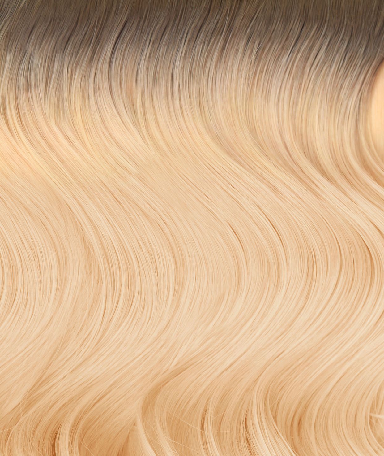 #Rooted Hollywood Blonde Genius Weft Extensions (NEW)