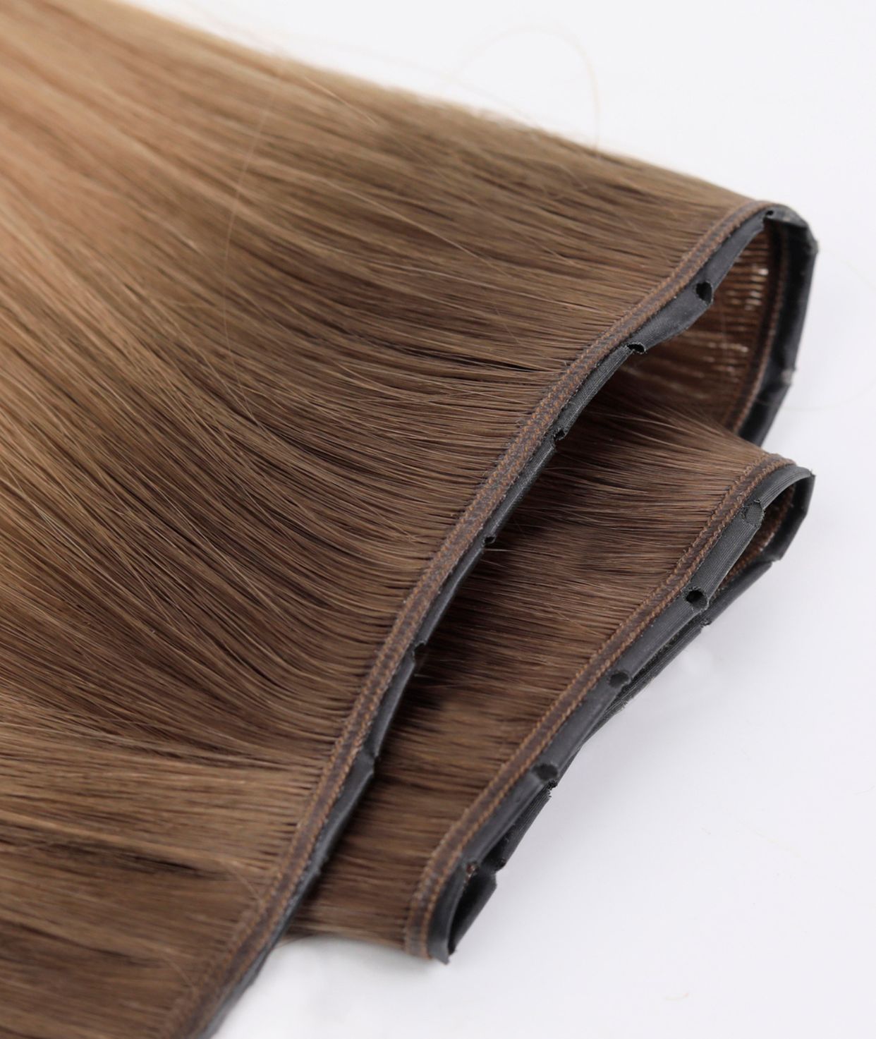 #Rooted Champagne Chestnut Superior Butterfly Weft™ Extensions (NEW)
