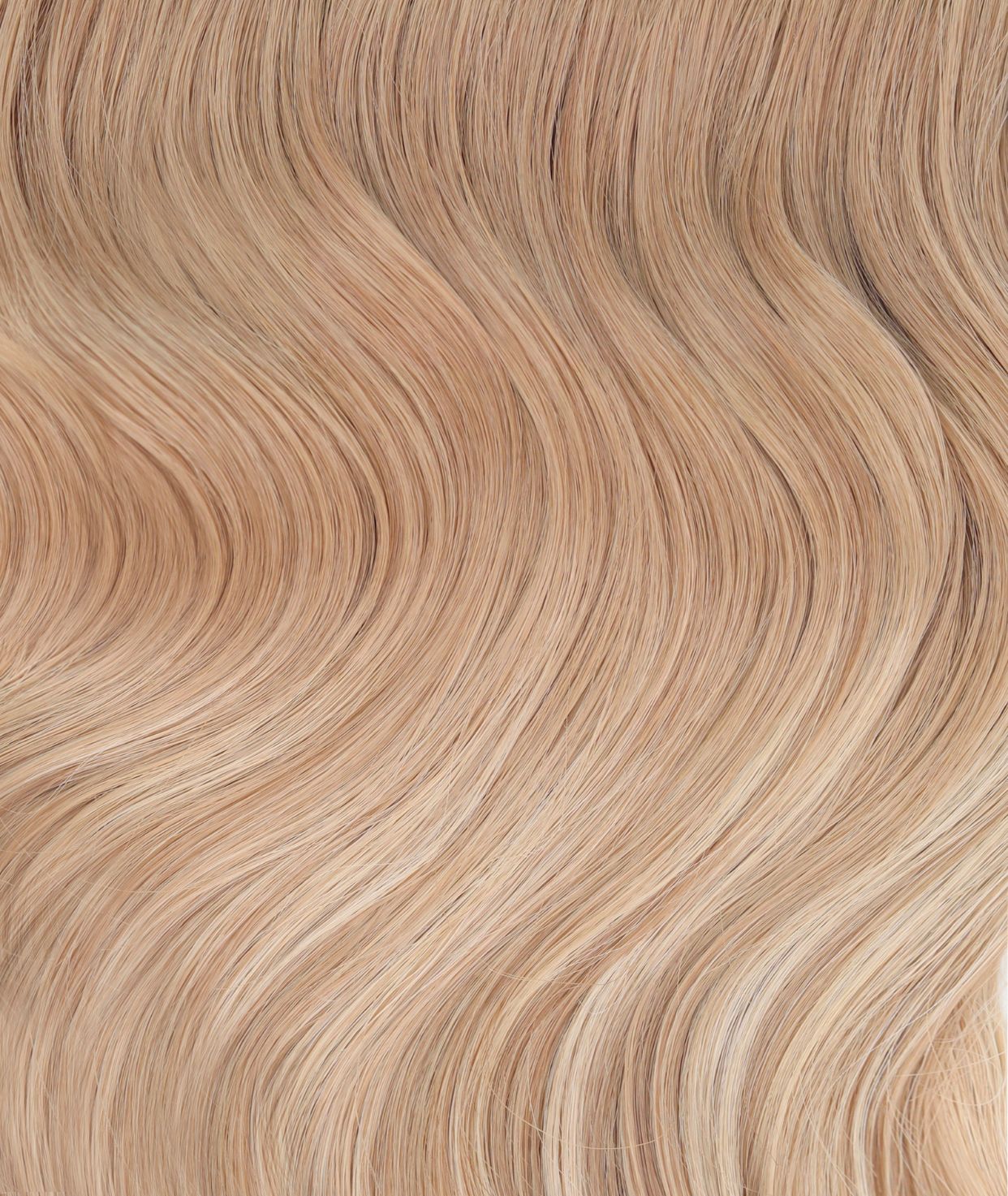 #Sandy Blonde Balayage Genius Weft Extensions