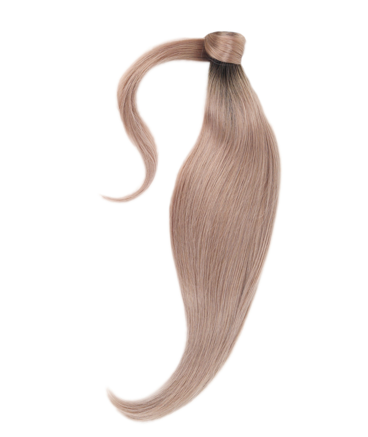 #Smokey Ombre Ponytail Extensions — Value Grade