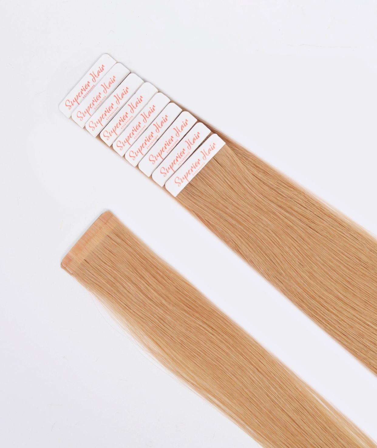 #Sunkissed Blonde Ultra Seamless Tape In Extensions (NEW)