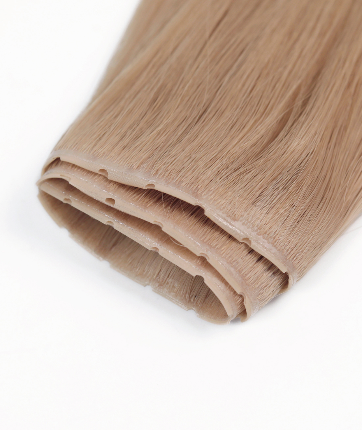 #Sandy Blonde Balayage Invisi Butterfly Weft™ Hair Extensions