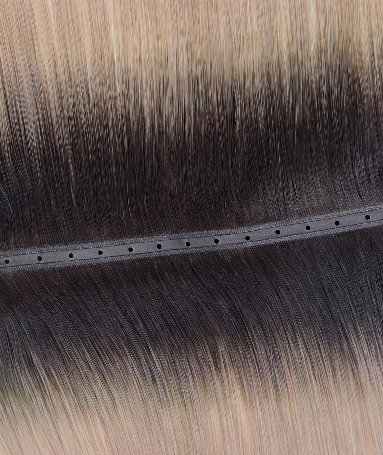 #Smokey Ombre Superior Butterfly Weft™ Hair Extensions