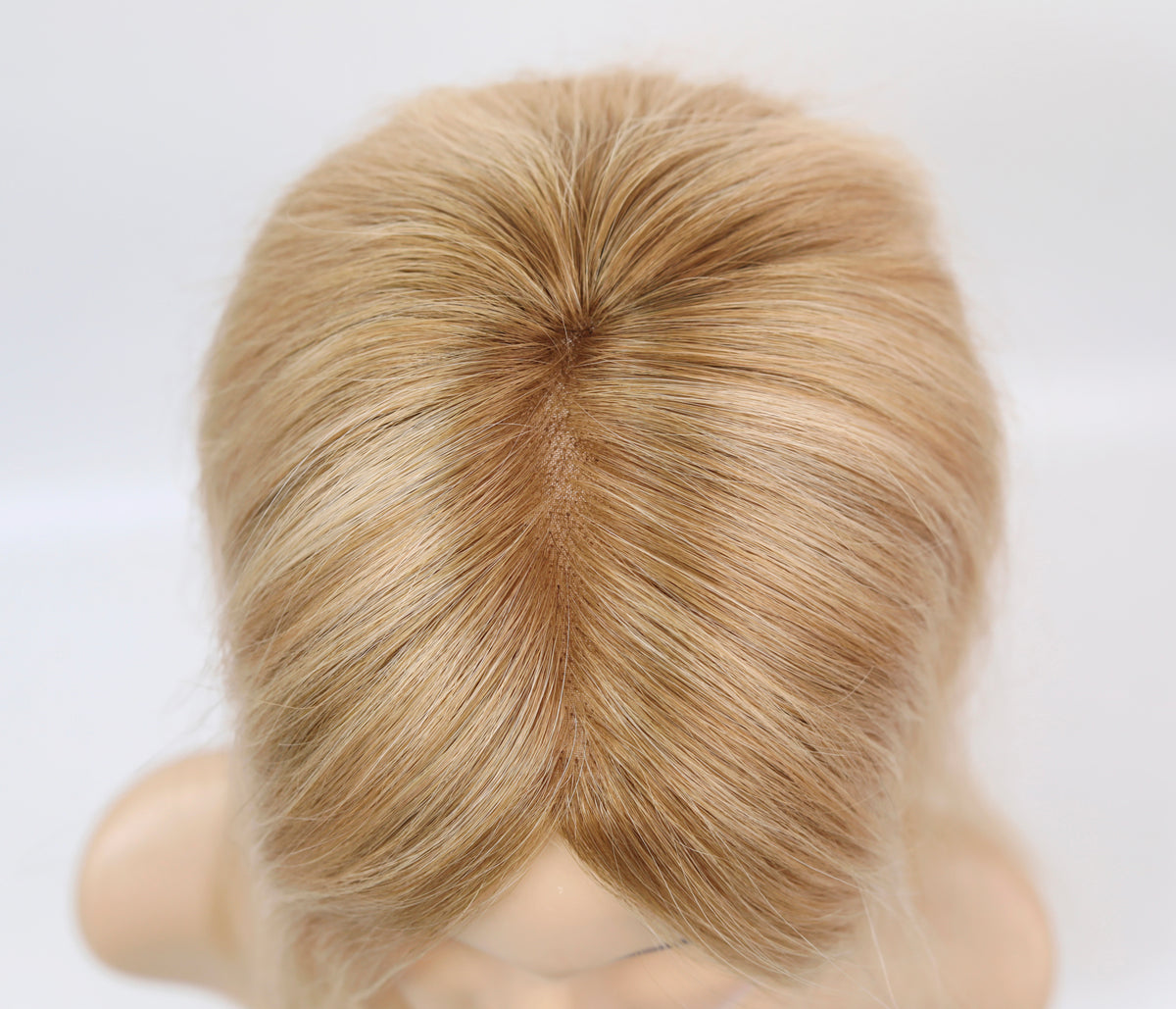 #Toffee Cream Balayage Women's Lite Hair Topper (NEW)