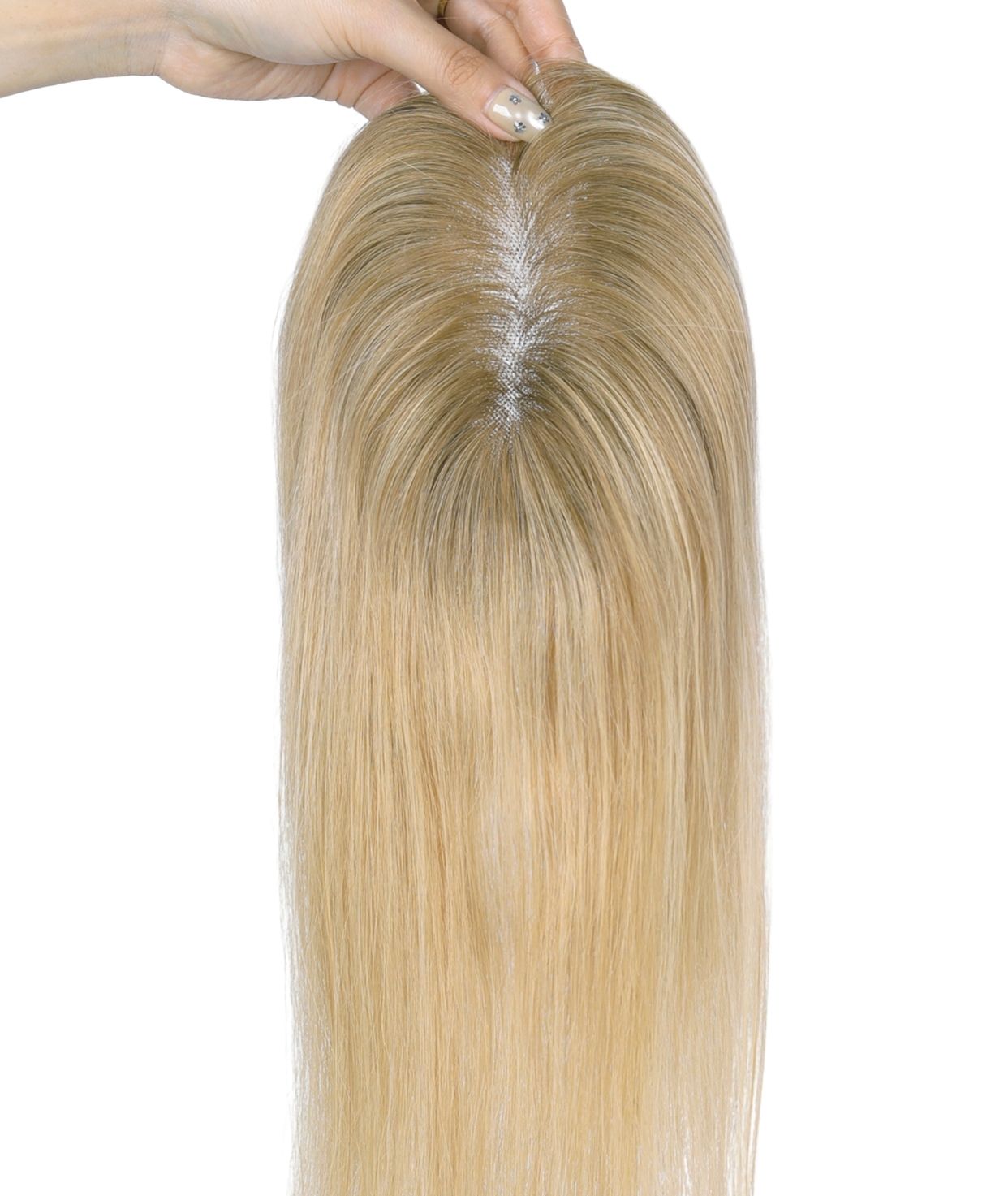 #Toffee Cream Balayage Women's Lite Hair Topper (NEW)