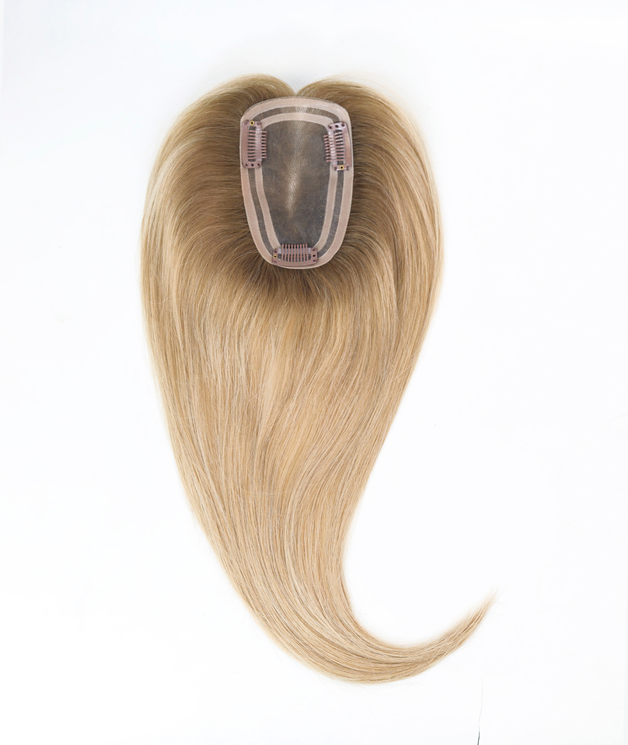#Toffee Cream Balayage Women's Lite Hair Topper (NEW)