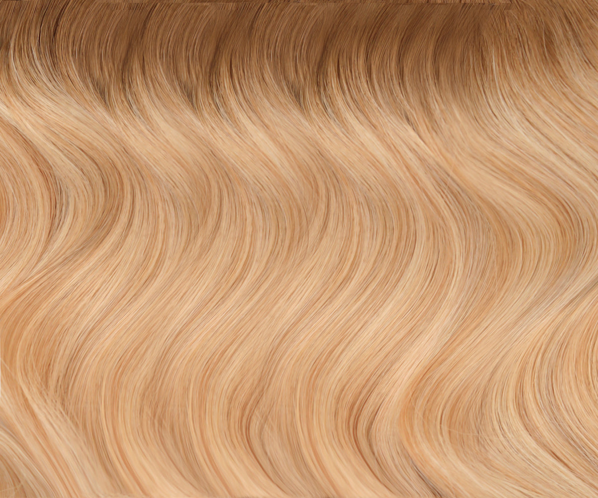 #Toffee Cream Balayage Genius Weft Extensions
