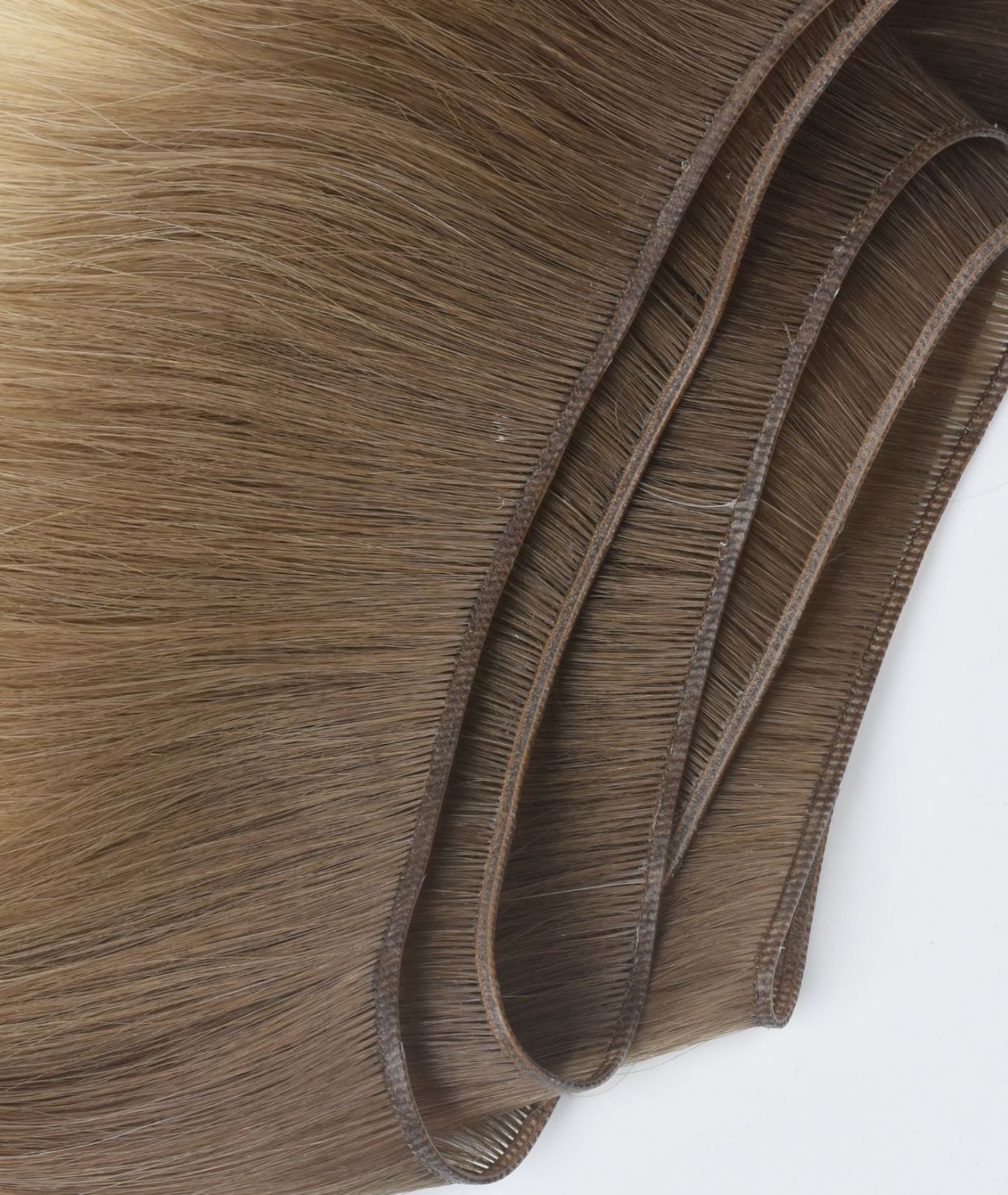 #Arctic Blonde Balayage Genius Hair Weft Extensions