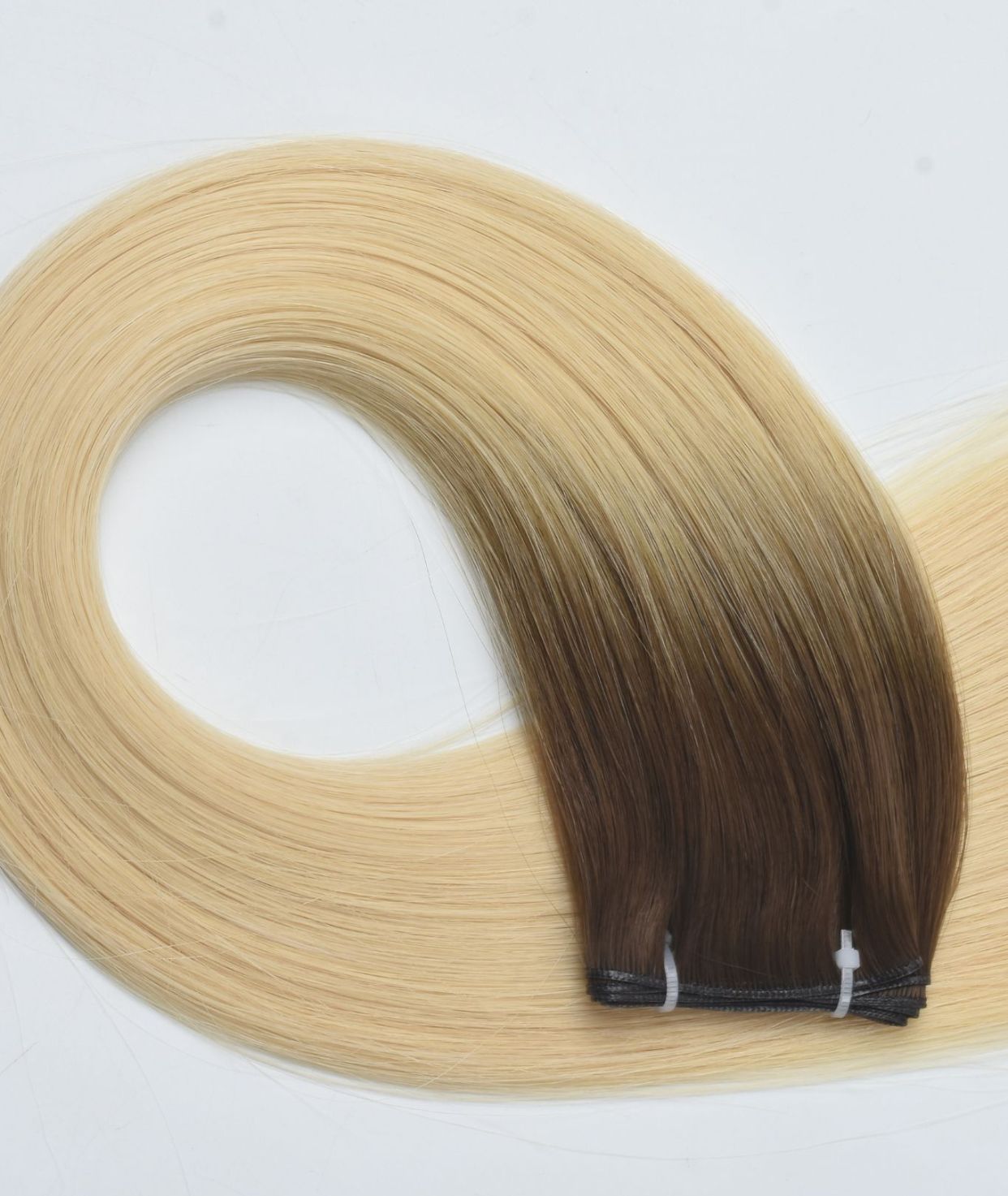 #Beach Blonde Ombre Genius Hair Weft Extensions