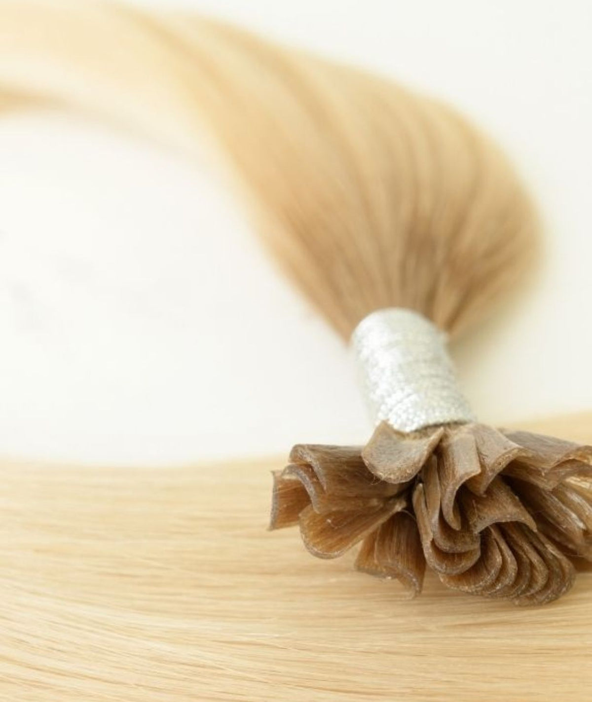 #Beach Blonde Ombre Pre Bonded U Tip Extensions — Value Grade
