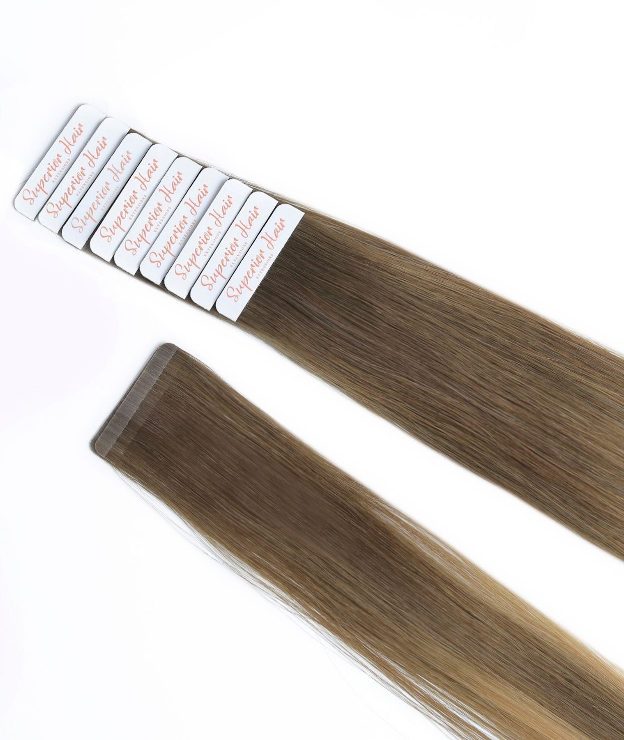 #Bronde Balayage Ultra Seamless Tape In Extensions — Value Grade