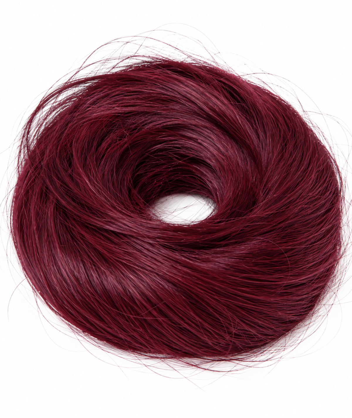 #Burgundy Messy Bun Hair Extensions (28g)