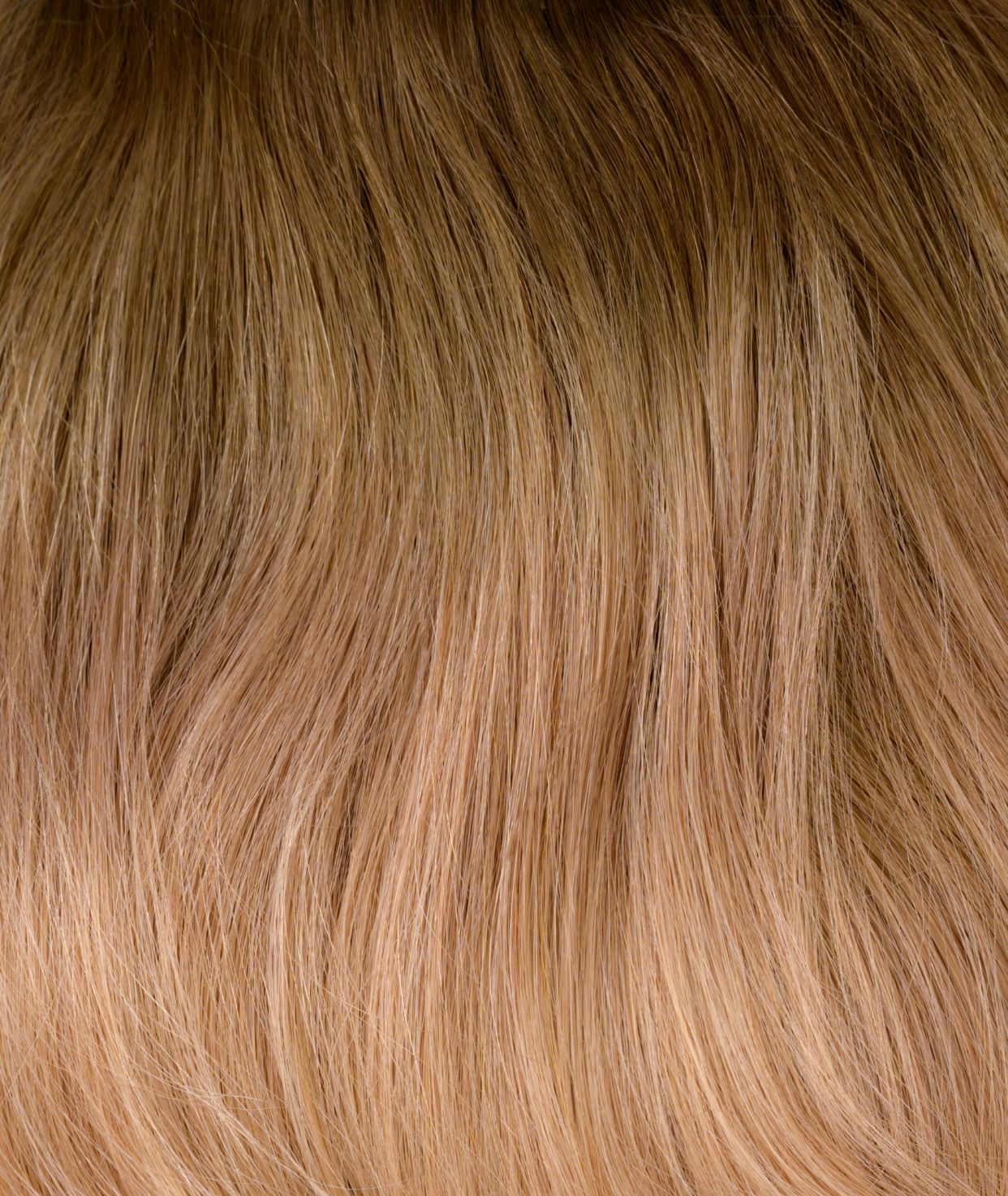#Cappuccino Ombre Pre Bonded U Tip Extensions — Value Grade