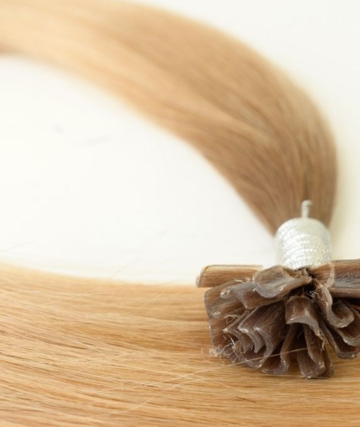#Cappuccino Ombre Keratin Bond Hair Extensions