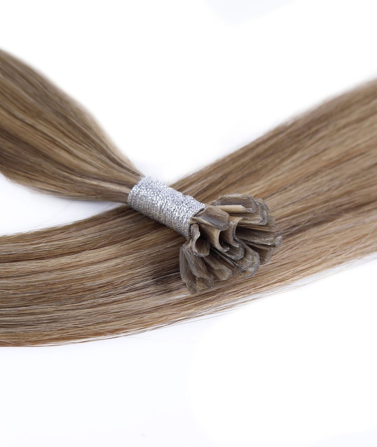#Hazelnut Twist Pre Bonded U Tip Extensions — Value Grade