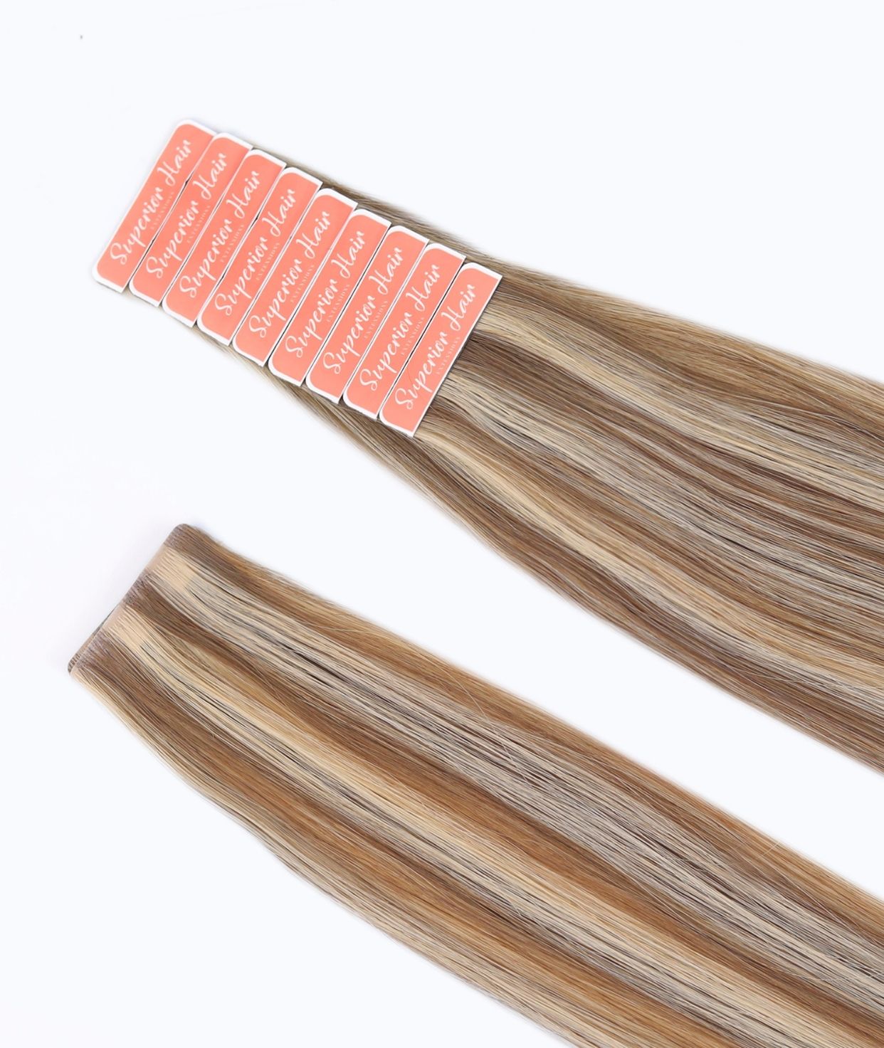 #Hazelnut Twist Invisi Tape Hair Extensions — Value Grade