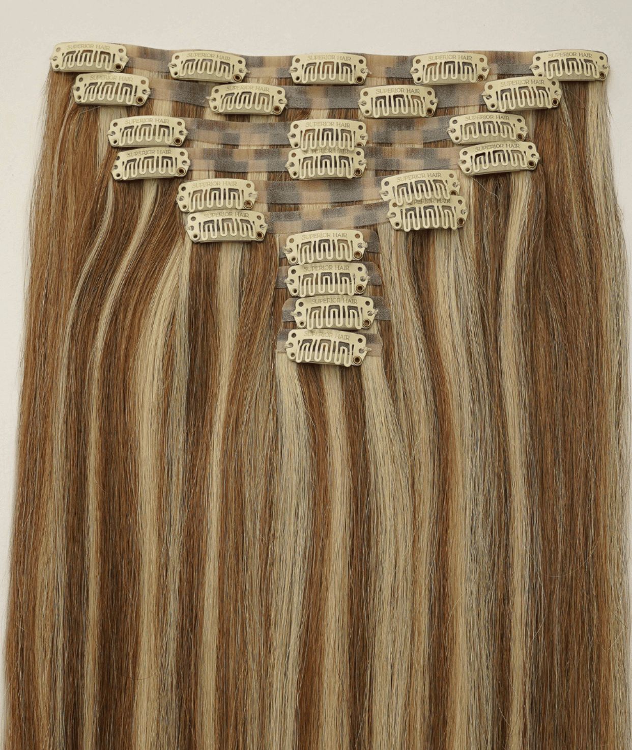 #Hazelnut Twist Seamless Clip In Hair Extensions