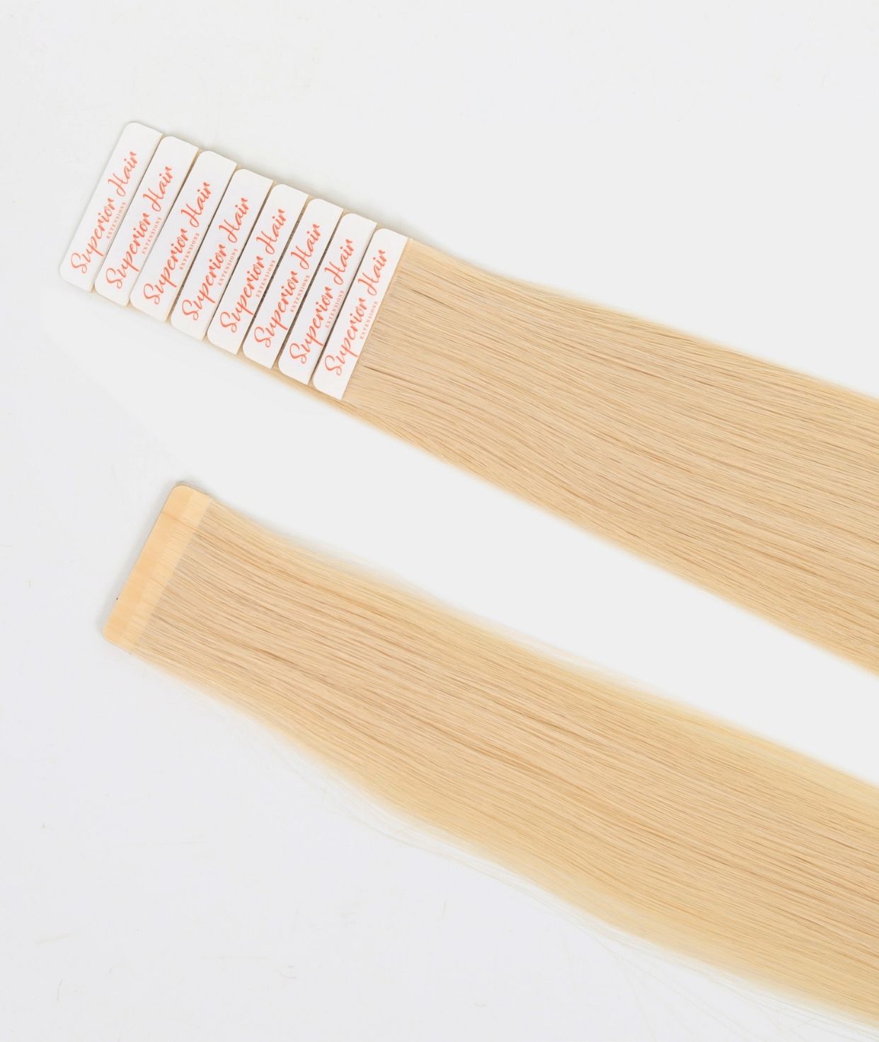 #Hollywood Blonde Ultra Seamless Tape In Extensions (NEW)